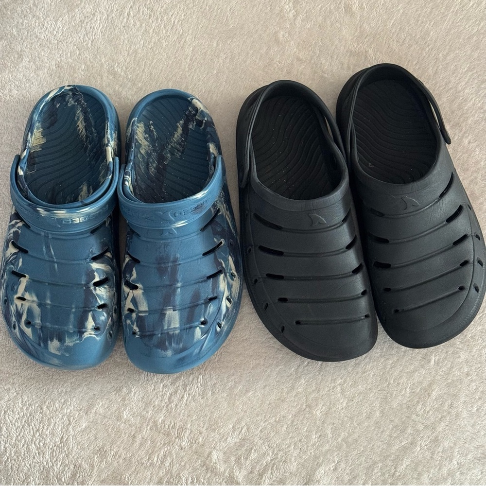 Two Pairs of Walmart Crocs